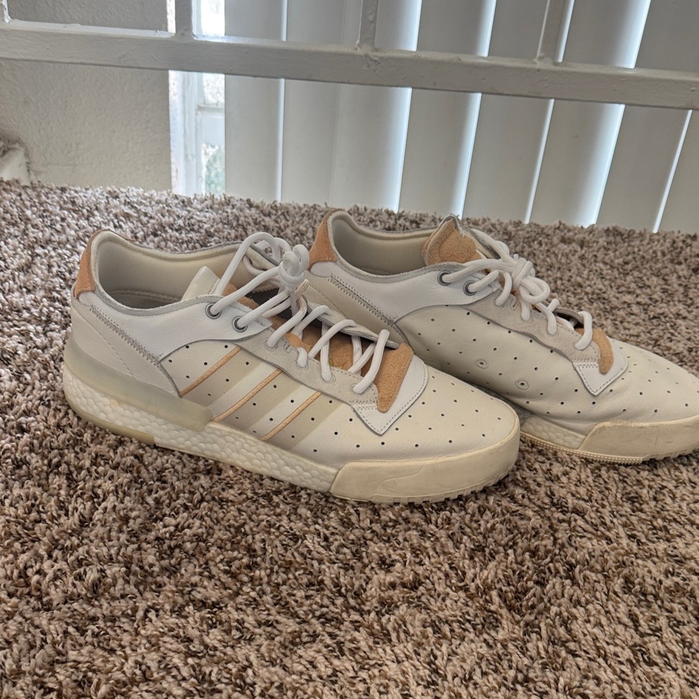 adidas Rivalry RM Low White glow Orange - Picture 2 of 5